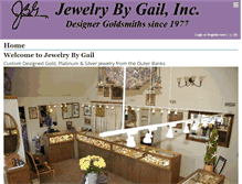 Tablet Screenshot of jewelrybygail.com